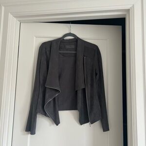 Grey Suede Jacket